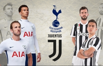 Xem trực tiếp bóng đá Juventus vs Tottenham (Giao hữu), 18h30 ngày 21/7