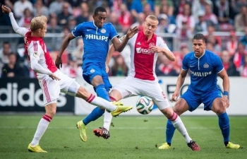 Xem trực tiếp bóng đá Ajax vs PSV (Siêu Cup Hà Lan), 23h ngày 27/7