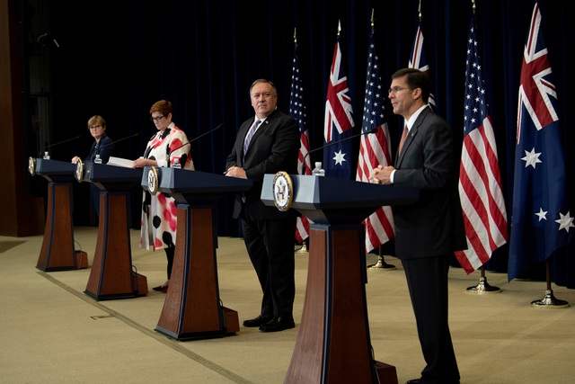 Mỹ - Australia cáo buộc Trung Quốc vi phạm quy tắc quốc tế trên Biển Đông
