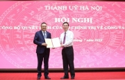Tổng Kiểm toán Nhà nước Trần Sỹ Thanh giữ chức vụ Phó Bí thư Thành ủy Hà Nội