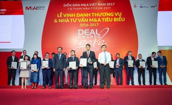 BIDV nhận giải Thương vụ M&A tiêu biểu Việt Nam năm 2016-2017
