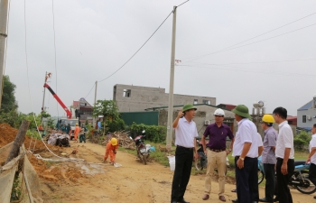 Phú Thọ cơ bản khắc phục xong sự cố lưới điện do hoàn lưu bão số 3