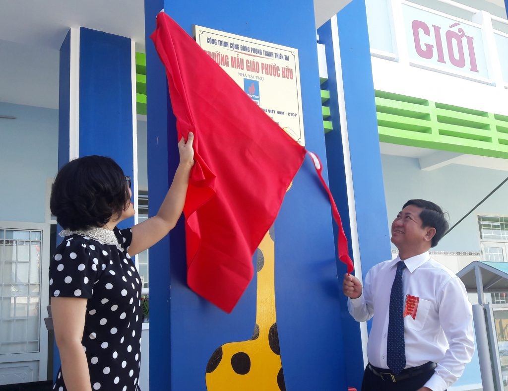 PV Power và tỉnh Ninh Thuận bàn giao Nhà cộng đồng phòng tranh thiên tai