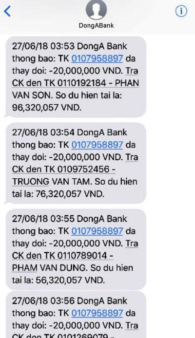 Vụ “bốc hơi” 116 triệu đồng tại DongA Bank: Chuyển hồ sơ cho cơ quan điều tra