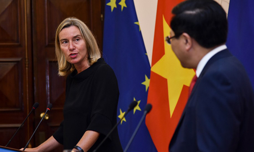 EU chia sẻ quan ngại về căng thẳng gia tăng ở Biển Đông