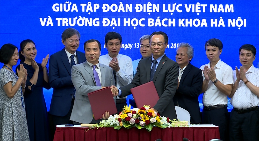 EVN ký thỏa thuận hợp tác với Trường Đại học Bách Khoa Hà Nội