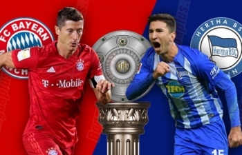 Link xem trực tiếp bóng đá Bayern vs Hertha (VĐ Đức), 1h30 ngày 17/8