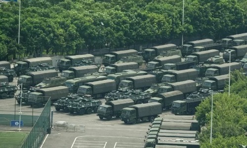 Báo Trung Quốc nói Bắc Kinh có quyền sử dụng vũ lực tại Hong Kong