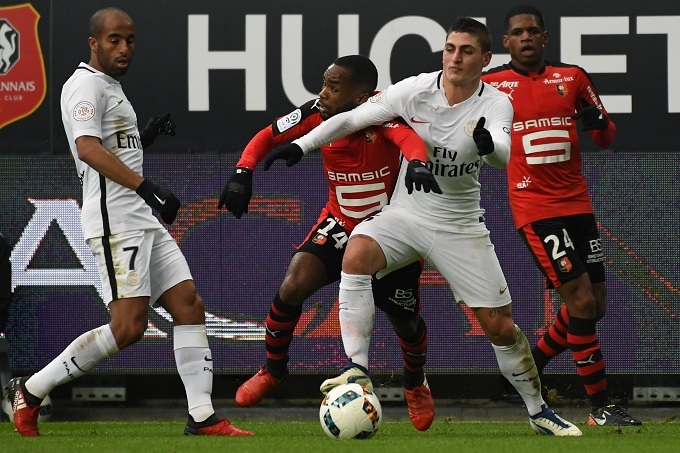 Link xem trực tiếp bóng đá Rennes vs PSG (Ligue 1), 2h ngày 19/8