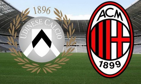 Vòng 1 Serie A 2019/20: Xem trực tiếp bóng đá Udinese vs AC Milan ở đâu?