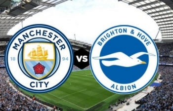 Vòng 4 Ngoại hạng Anh 2019/20: Xem trực tiếp bóng đá Man City vs Brighton ở đâu?