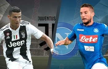 Link xem trực tiếp bóng đá Juventus vs Napoli (Serie A), 1h45 ngày 1/9