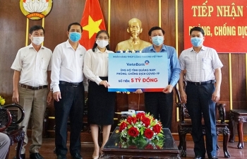 VietinBank ủng hộ 5 tỷ đồng cho tỉnh Quảng Nam phòng, chống dịch COVID-19