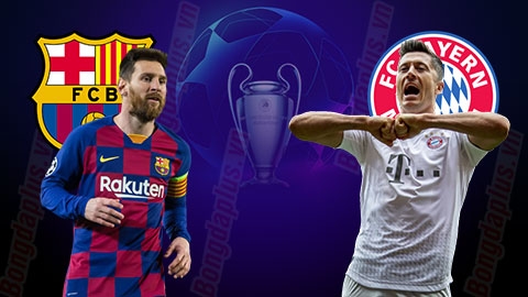 Link xem trực tiếp Barcelona vs Bayern Munich (Cup C1 Châu Âu), 2h ngày 15/8