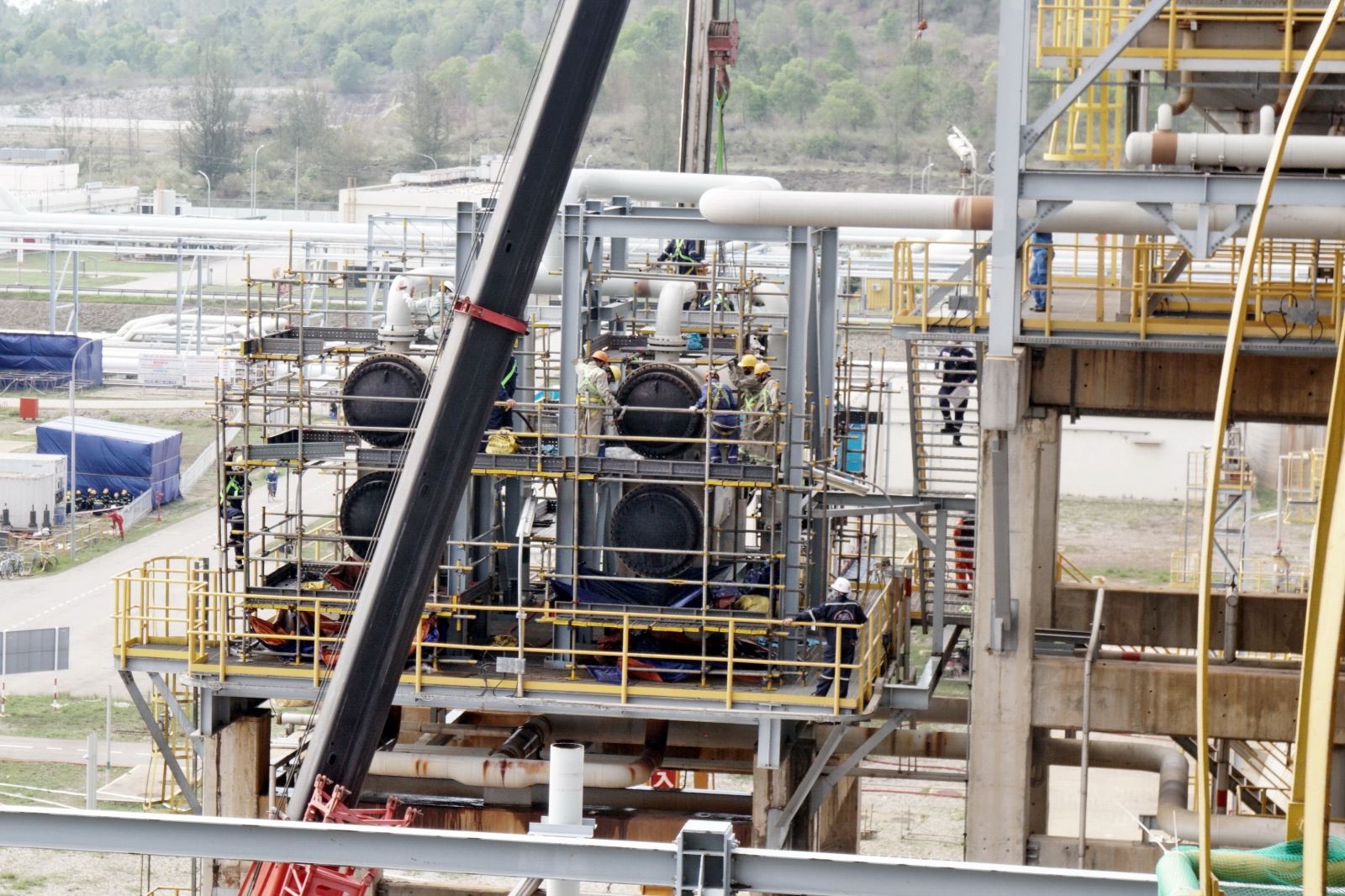 Nhà máy Lọc dầu Dung Quất BDTT lần 4 tuần thứ 2 - Gói thầu số 1