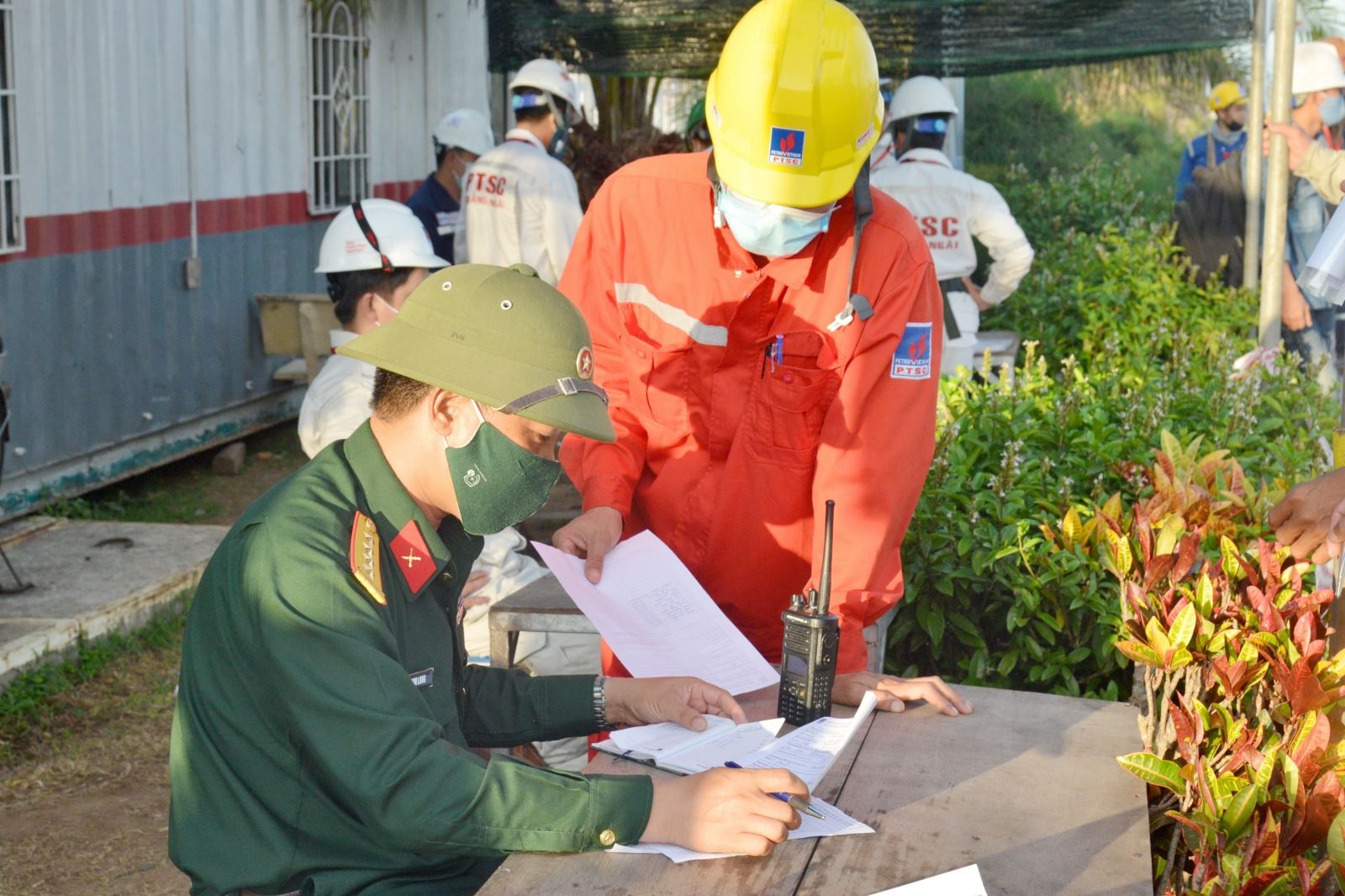 Hội Cựu chiến binh BSR với công tác an ninh, an toàn BDTT lần 4 NMLD Dung Quất