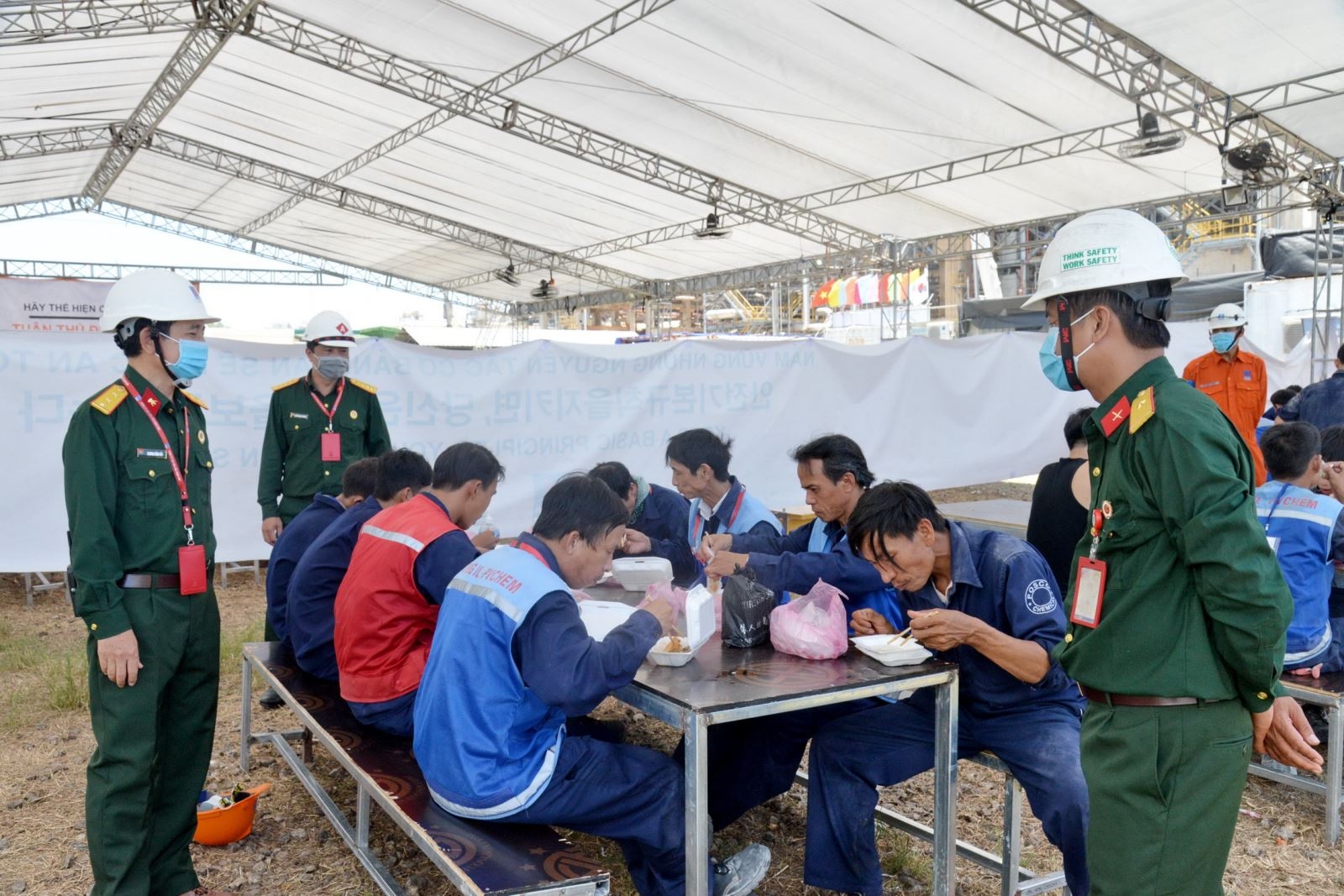 Hội Cựu chiến binh BSR với công tác an ninh, an toàn BDTT lần 4 NMLD Dung Quất