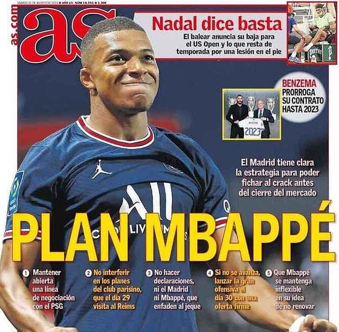 Real Madrid thực hiện kế hoạch siêu khủng để mua Mbappe - 1