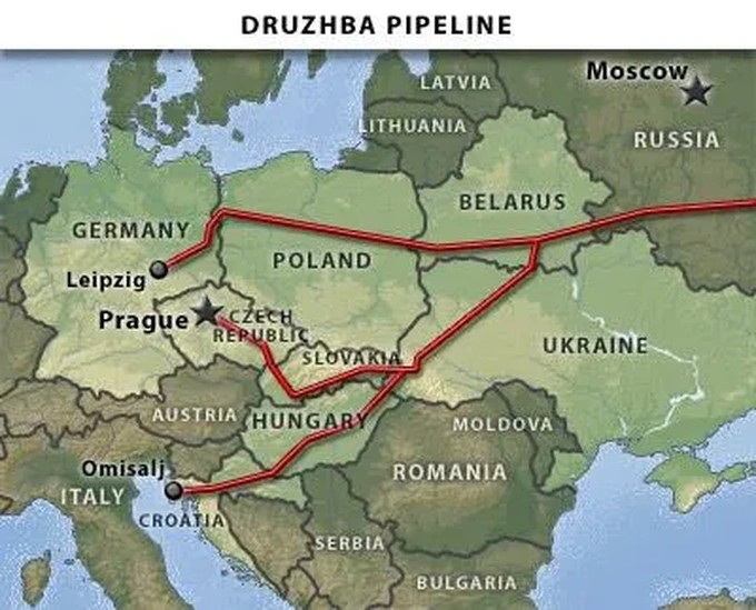 Hai nước EU trả tiền cho Ukraine mở lại đường ống đưa dầu Nga sang châu Âu - 2