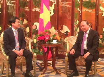 Thủ tướng Chính phủ Nguyễn Xuân Phúc tiếp Vietcombank và Công ty Vinafico