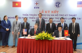 USTDA tài trợ cho EVN 17 tỷ đồng phát triển hệ thống tích trữ năng lượng