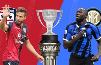 Vòng 2 Serie A 2019/20: Xem trực tiếp bóng đá Cagliari vs Inter ở đâu?