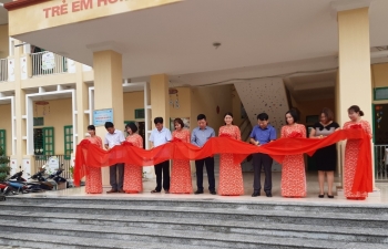 BSR tổ chức khánh thành Trường Mần non Nam Hà (Thái Bình)