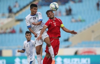 Link xem trực tiếp bóng đá Palestine vs Uzbekistan (VL World Cup 2022), 21h ngày 5/9