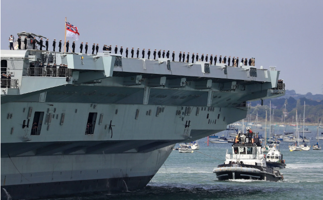 Trung Quốc lớn tiếng cảnh báo Anh đưa tàu sân bay tới Biển Đông