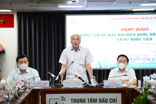 TPHCM họp báo việc đại biểu Phạm Phú Quốc có 2 quốc tịch - 1