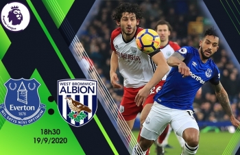 Xem trực tiếp bóng đá Everton vs West Brom ở đâu?