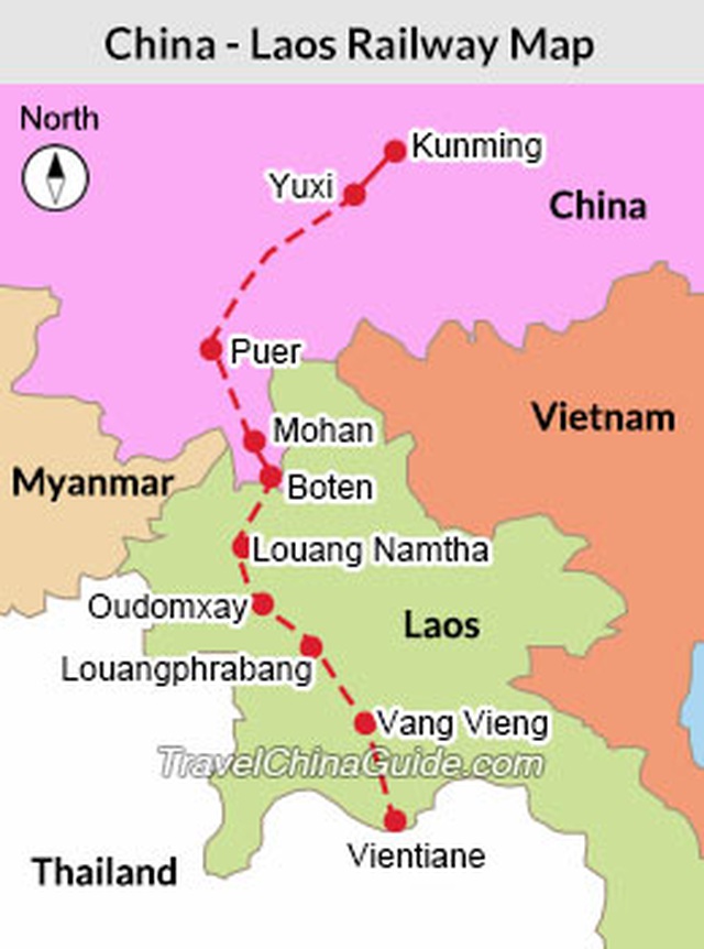 Tuyến đường sắt 6 tỷ USD Trung Quốc - Lào: Lối thoát nghèo hay bẫy nợ? - 2