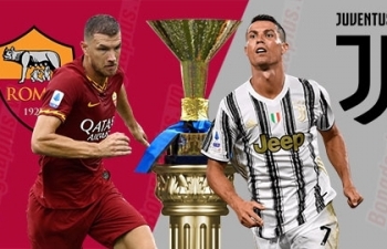 Xem trực tiếp bóng đá AS Roma vs Juventus ở đâu?