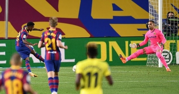 Messi lập công, Barcelona thắng đậm Villarreal