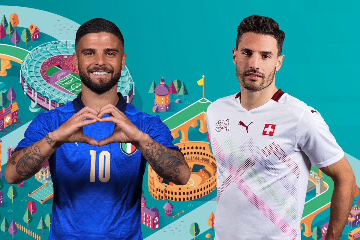 Link xem trực tiếp Thuỵ Sĩ vs Ý (vòng loại World Cup 2022), 1h45 ngày 6/9