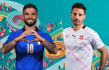 Link xem trực tiếp Thuỵ Sĩ vs Ý (vòng loại World Cup 2022), 1h45 ngày 6/9