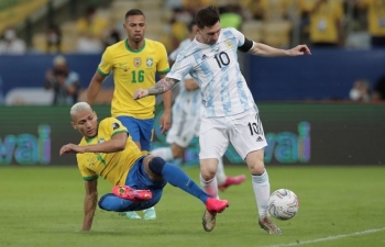 Link xem trực tiếp Brazil vs Argentina (vòng loại World Cup 2022), 2h ngày 6/9