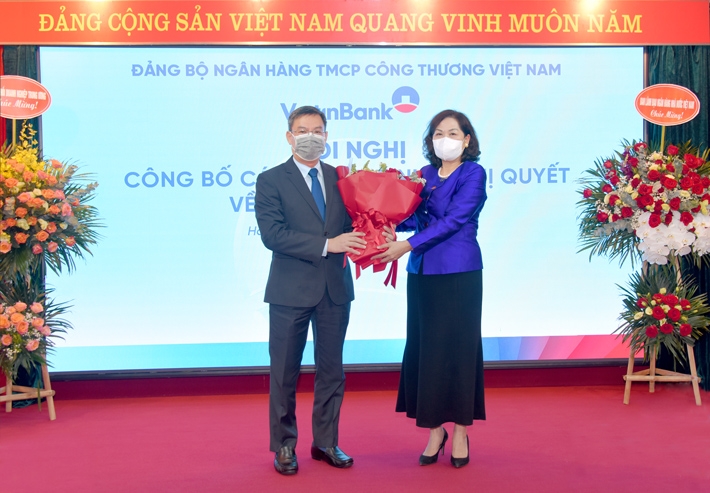 Ông Trần Minh Bình giữ chức Bí thư Đảng ủy, Chủ tịch HĐQT VietinBank