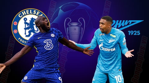 Xem trực tiếp Chelsea vs Zenit ở đâu?