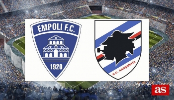 Link xem trực tiếp Empoli vs Sampdoria (Serie A), 17h30 ngày 19/9