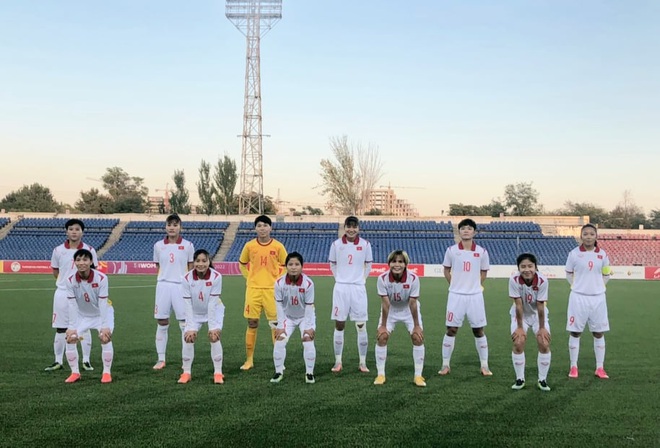 Đội tuyển nữ Việt Nam thắng đậm đối thủ 16-0 ở vòng loại châu Á - 1