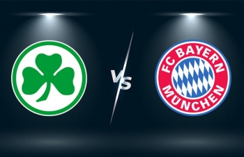 Link xem trực tiếp Furth vs Bayern (VĐ Đức), 1h30 ngày 25/9