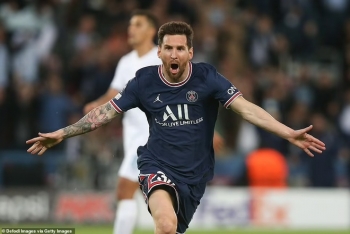 Messi đi vào lịch sử Champions League sau bàn thắng đầu tiên cho PSG