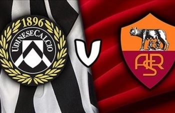 Link xem trực tiếp Udinese vs AS Roma (Serie A), 1h45 ngày 5/9/2022