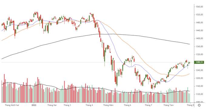 VN-Index thử thách 1.300 điểm: Cơ hội cho dòng tiền đến muộn - 1