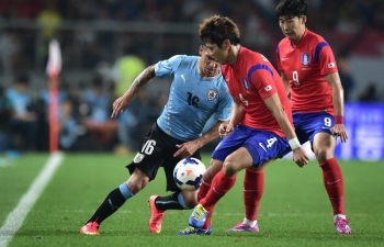 Link xem trực tiếp bóng đá Hàn Quốc vs Uruguay 18h ngày 12/10