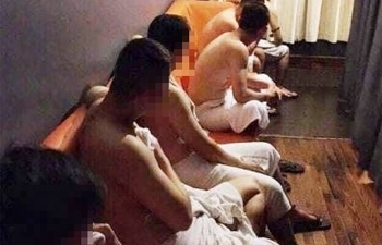 Điểm mại dâm nam đồng tính bị phát hiện tại Hải Phòng