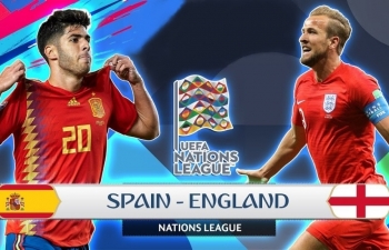 Link xem trực tiếp bóng đá Tây Ban Nha vs Anh (UEFA Nations League) 1h45 ngày 16/10