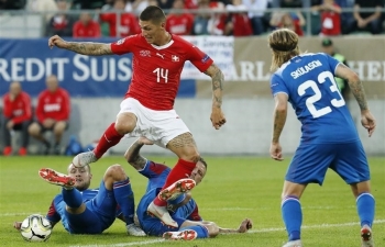 Xem trực tiếp bóng đá Iceland vs Thuỵ Sĩ (UEFA Nations League) 1h45 ngày 16/10 ở đâu?