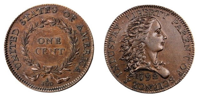 Đồng xu cổ từ năm 1792 rao giá 23 tỷ đồng